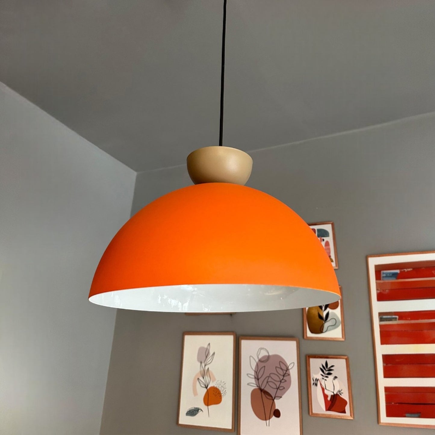 Hängelampe Yimpi 30 cm, Vintage Pendelleuchte