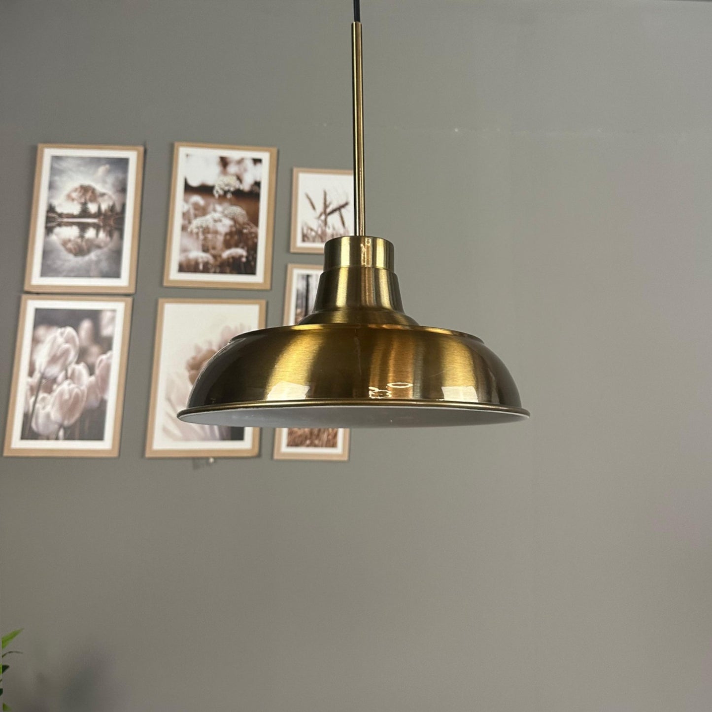 Pendelleuchte Veluna Metall Ø26cm, Modern Hängelampe