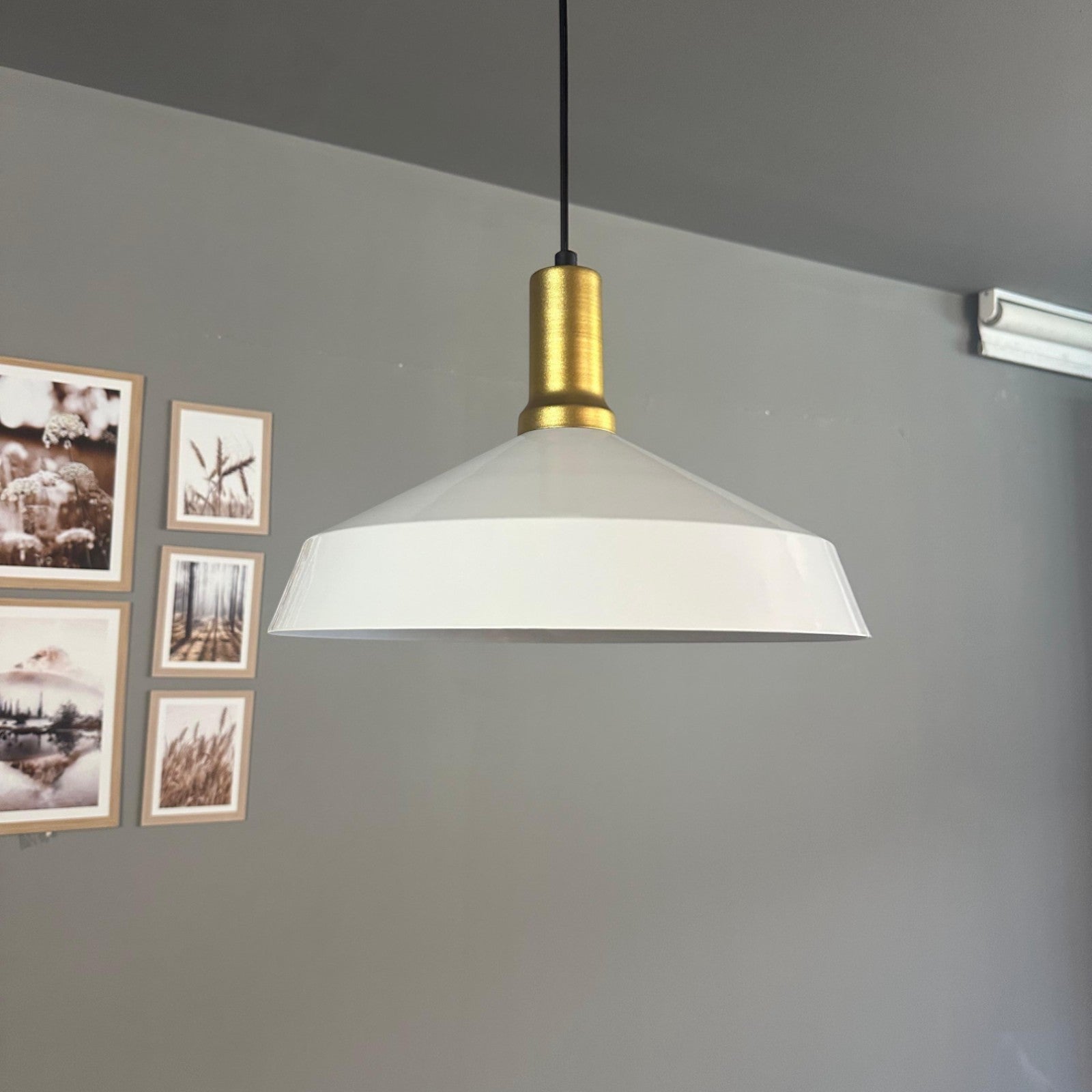 Pendelleuchte Lema Ø37,5 cm, Metall Hängelampe