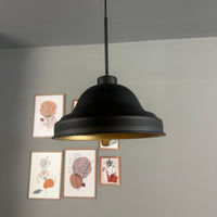 Pendelleuchte Asletl Hängelampe Industrial aus Metall Ø40 cm, Pendelleuchte Esstisch