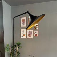 Stehlampe Zanor Schatten Ufo Kopf Moderne Dekorative Metall Stehlampe