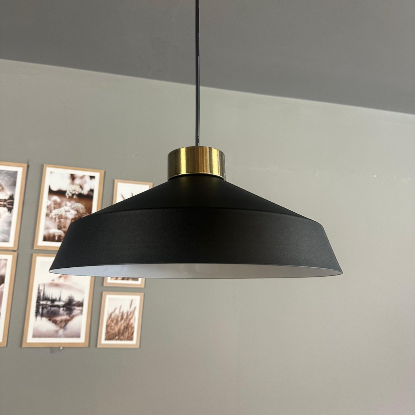 Pendelleuchte Lema Ø37,5 cm, Metall Hängelampe