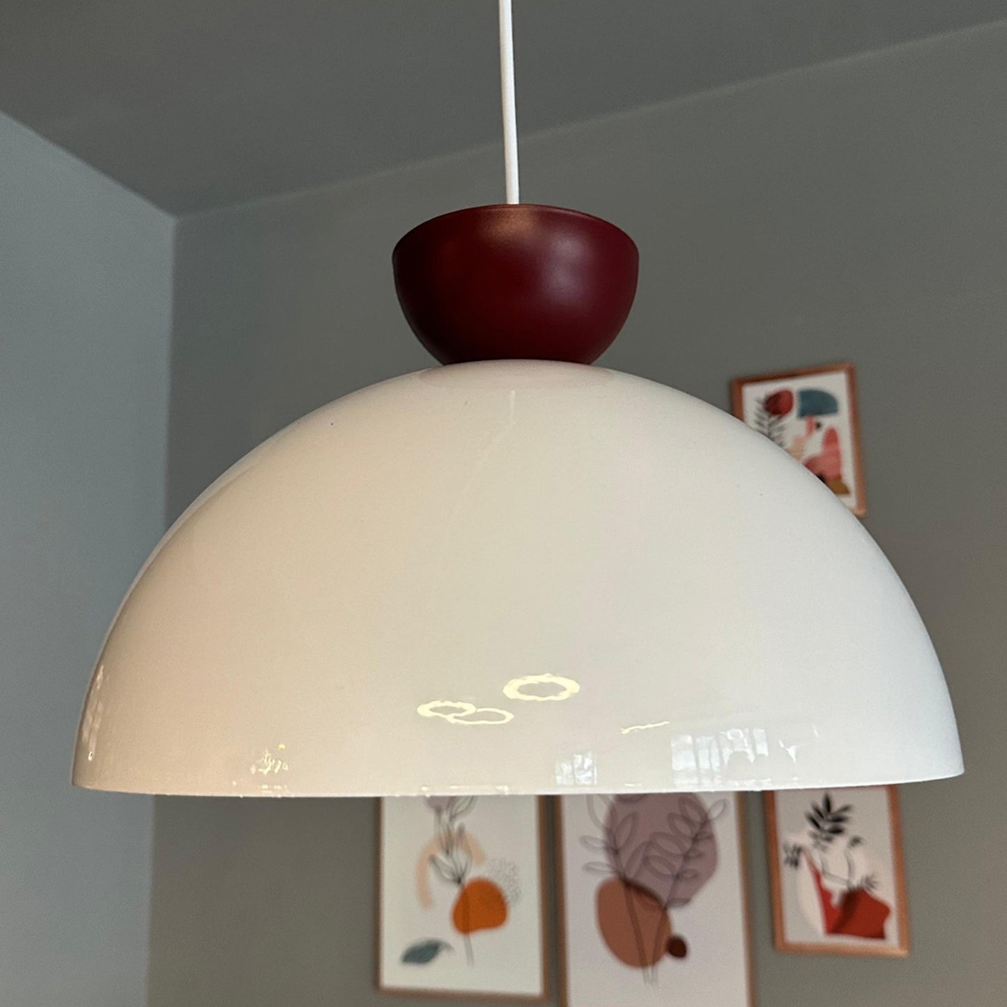 Pendelleuchte Yimpi Metall Ø30cm, Modern Hängelampe