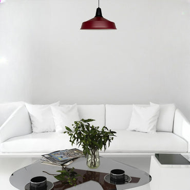 Pendelleuchte Retro Metall Ø41cm, Retro Hängelampe