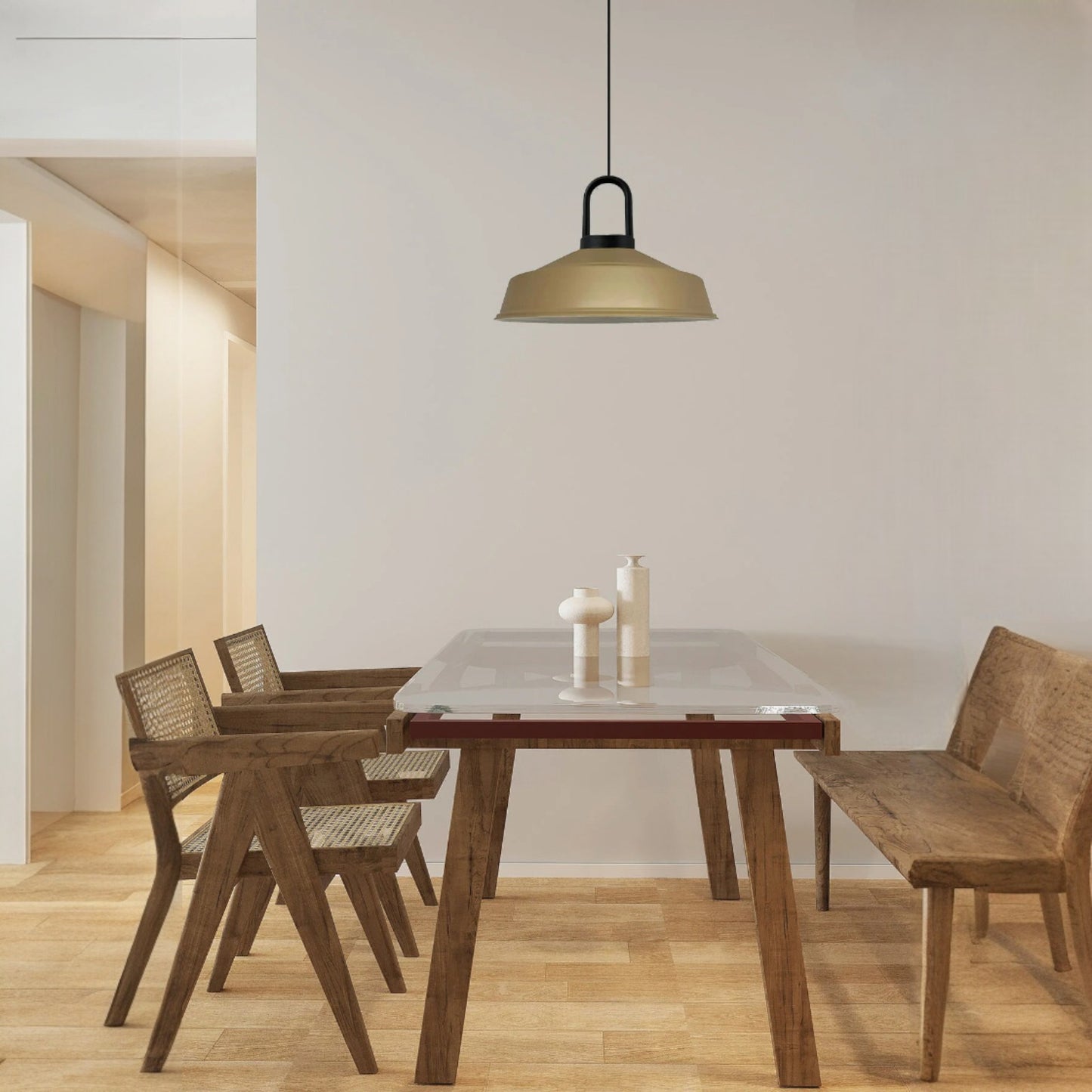 Bamyum Asletl-Lock Pendelleuchte Vintage