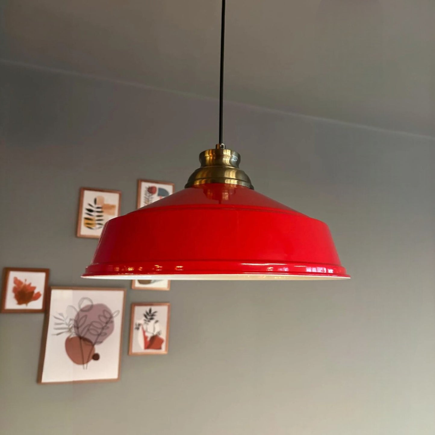 Pendelleuchte Pendelleuchte Carmelo Matrose Ø35 cm, Metall Hängelampe