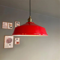 Pendelleuchte Carmelo Halbe Tulpe Ø35 cm, Metall Hängelampe ohne Leuchtmittel