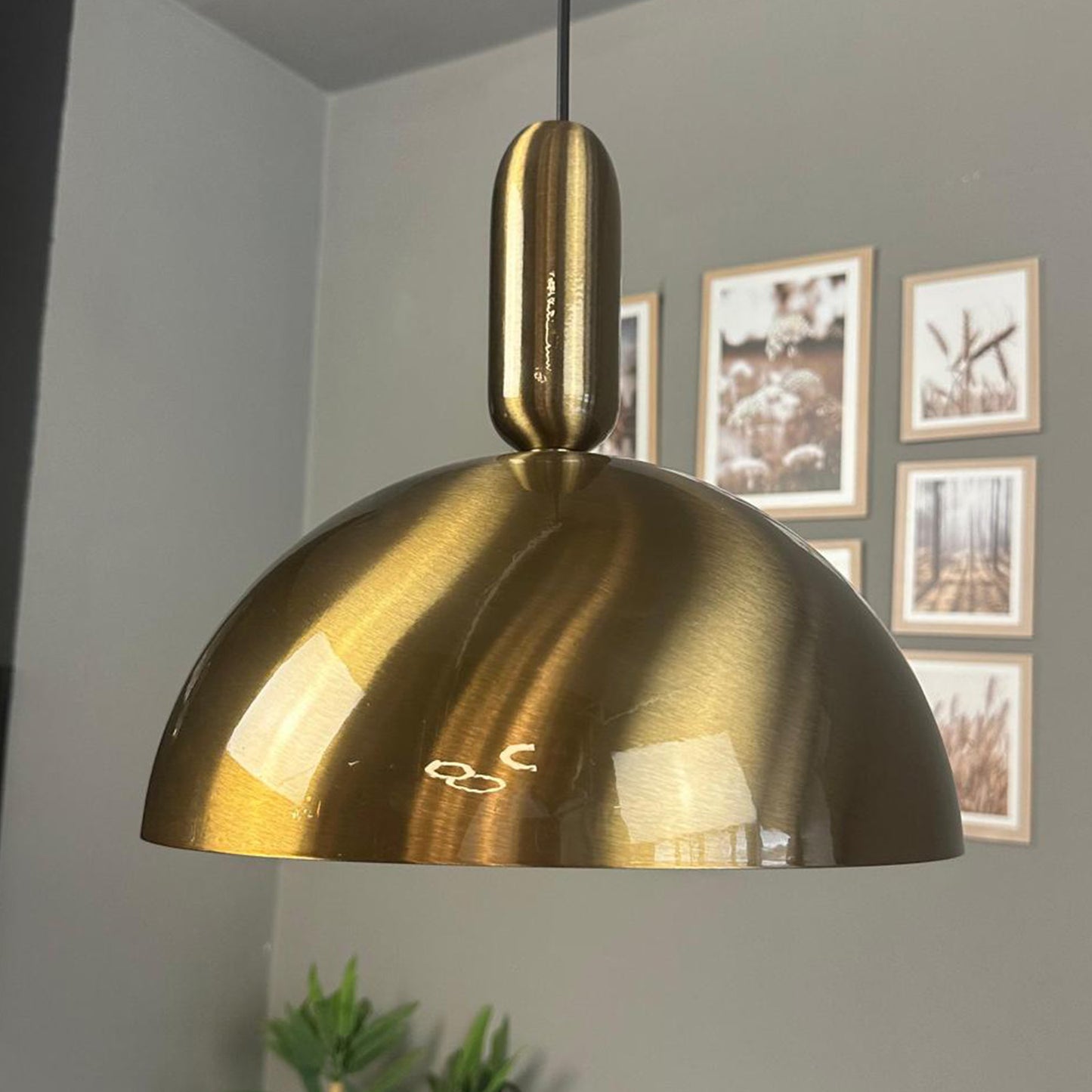Pendelleuchte Yimpi Pendelleuchte Hängelampe aus Metall Ø43 cm Lampe