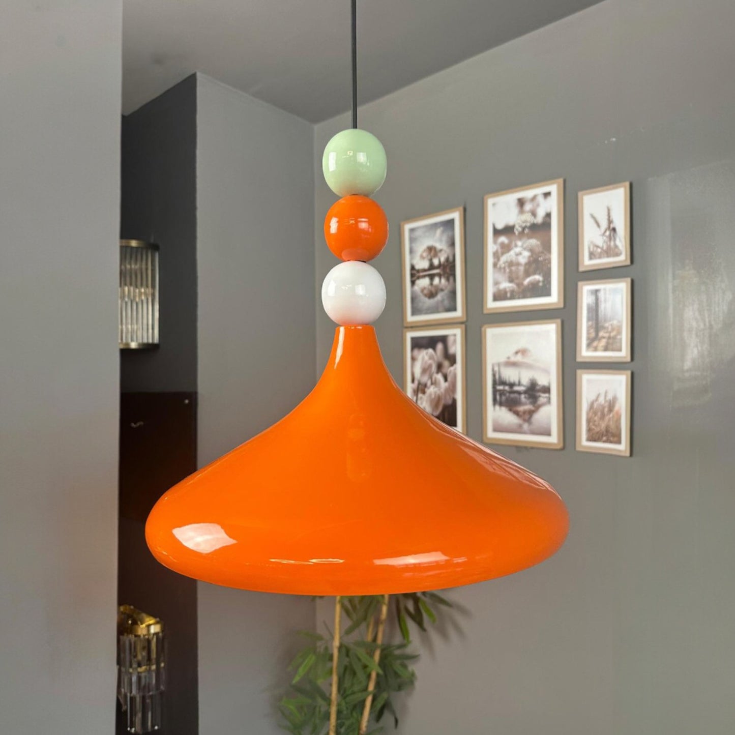 Pendelleuchte Champion Wulst Ø35 cm, Metall Hängelampe