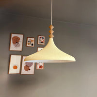 Bamyum Champion Holz Metall E27 Moderne Pendellampe