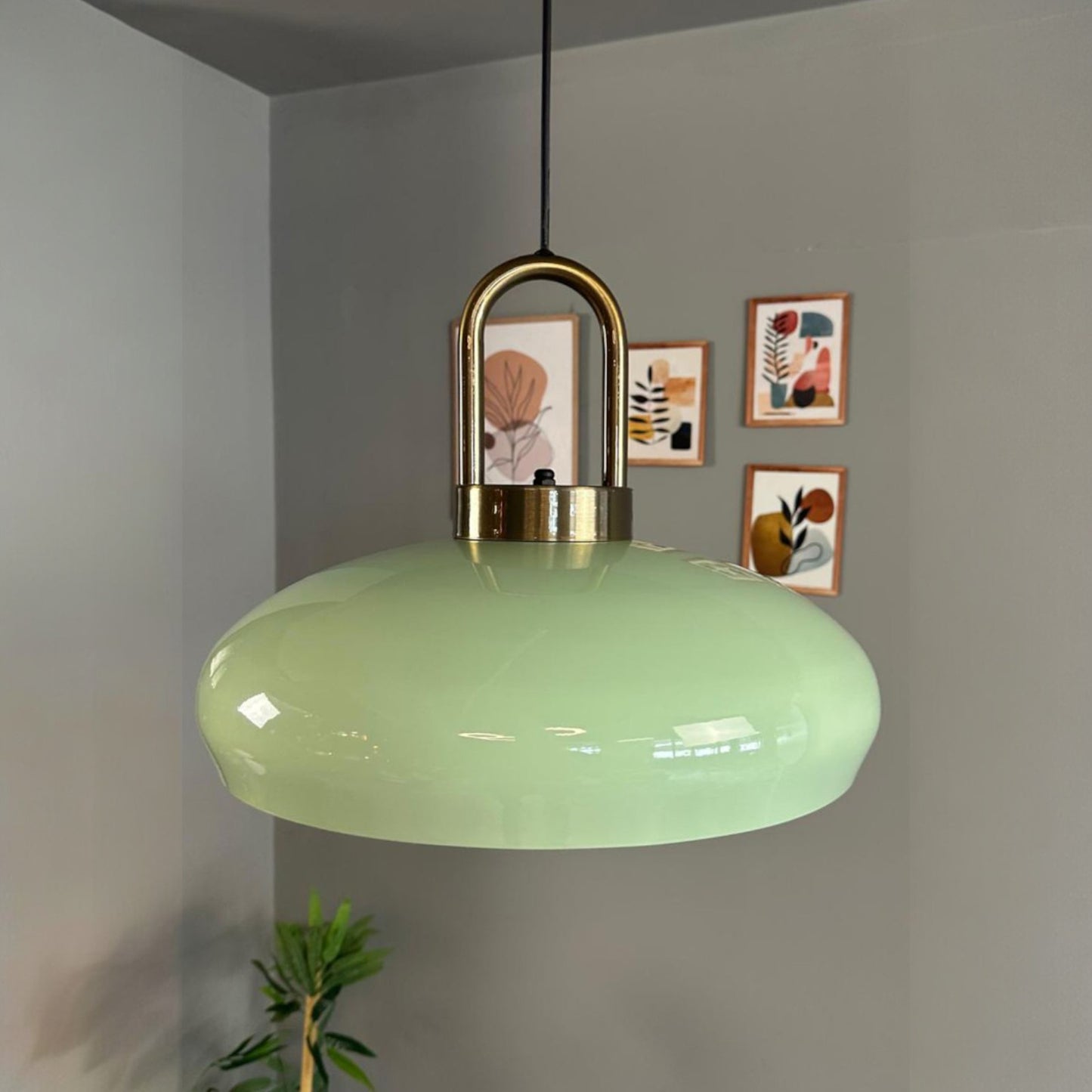 Pendelleuchte Androa-Lock Hängelampe, Metall Ø40 cm Deckenlampe