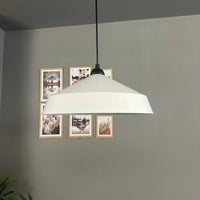 Pendelleuchte Lema Halbe Tulpe Ø37,5 cm, Metall Hängelampe