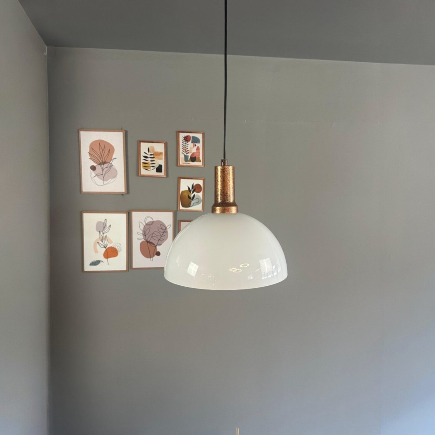 Pendelleuchte Yimpi Metall Ø30cm, Modern Hängelampe