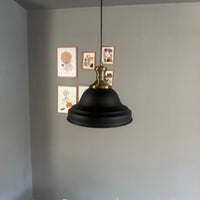 Pendelleuchte Asletl Hängelampe Industrial aus Metall Ø40 cm, Pendelleuchte Esstisch