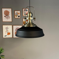 Pendelleuchte Carmelo Ø35 cm, Metall Hängelampe