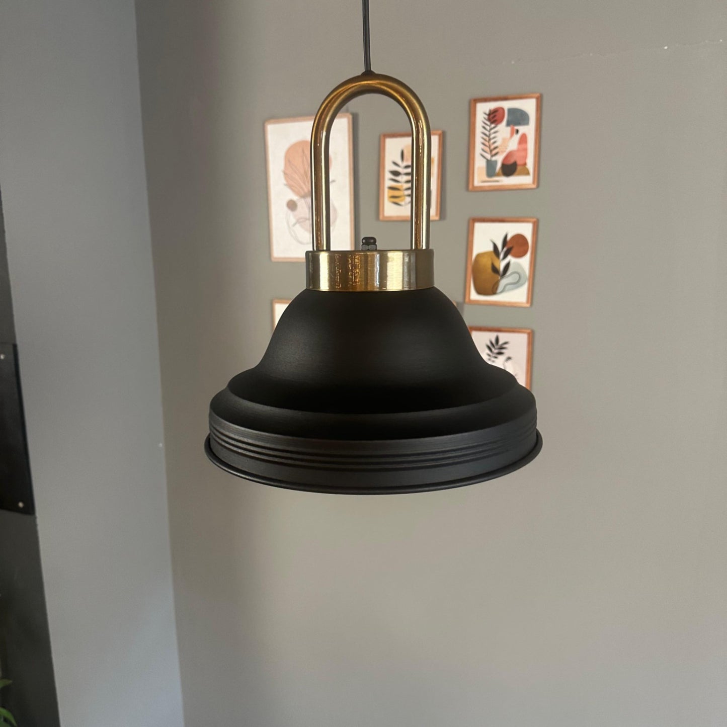 Pendelleuchte Asletl Hängelampe Industrial aus Metall Ø40 cm, Pendelleuchte Esstisch