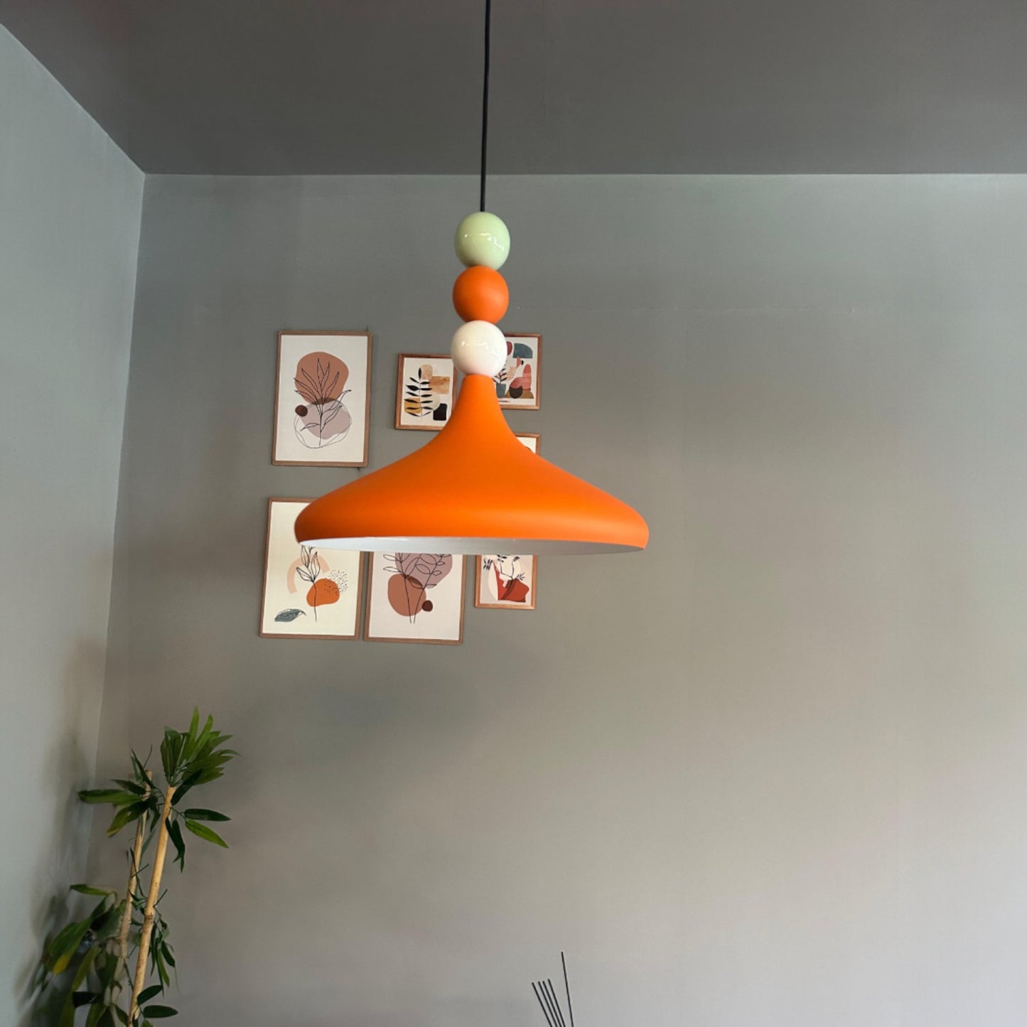 Pendelleuchte Champion Wulst Ø35 cm, Metall Hängelampe