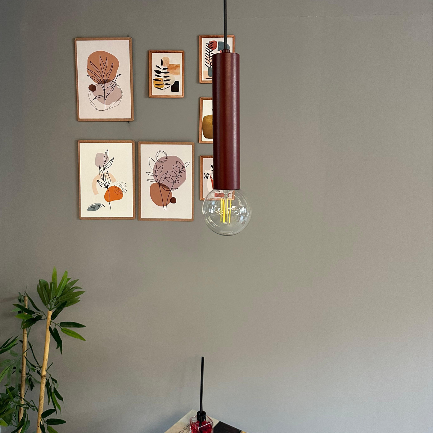 Pendelleuchte Mika Metall, Modern Hängelampe