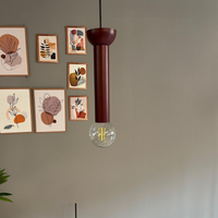 Pendelleuchte Mika Platte Metall, Modern Hängelampe