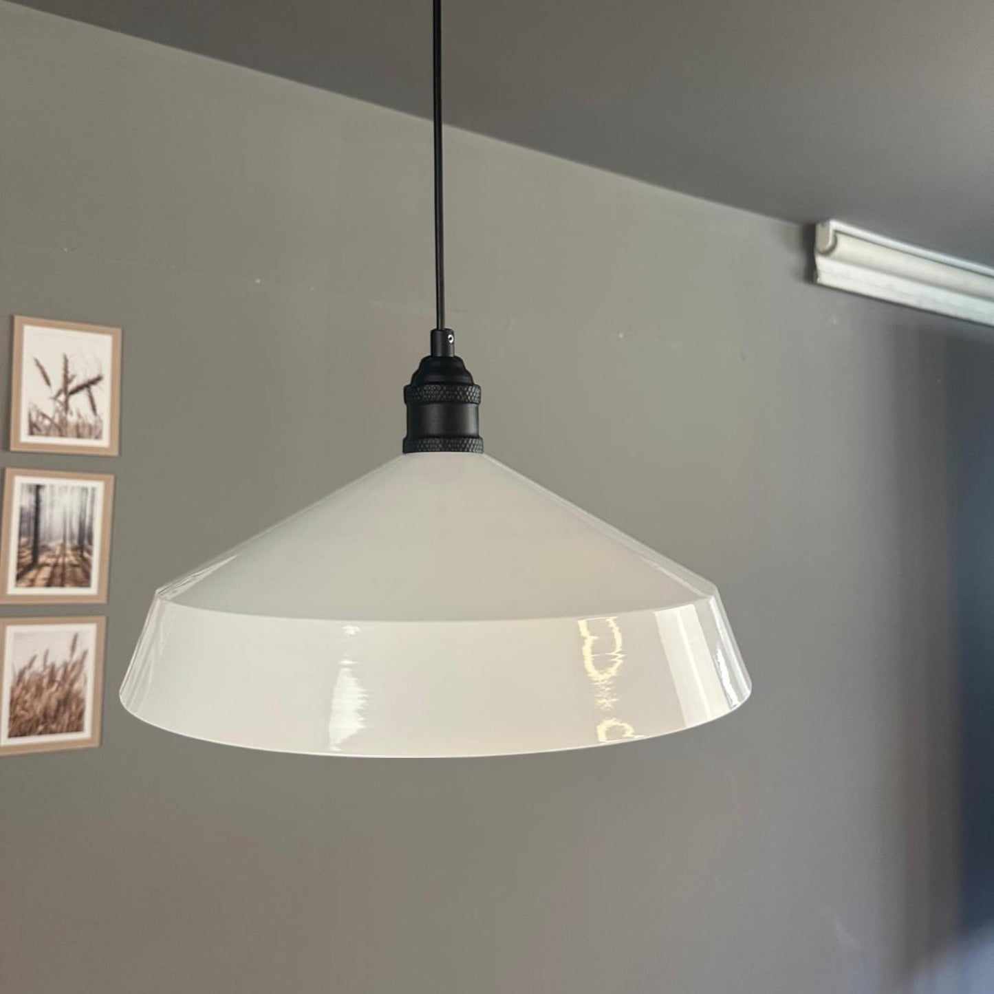 Pendelleuchte Lema Knob Ø37,5 cm, Metall Hängelampe