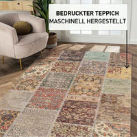 Nadine Bedruckter Teppich Chenille-Druck Maschinell Hergestellt