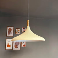 Pendelleuchte Champion XL Holz Metall, Modern Hängelampe