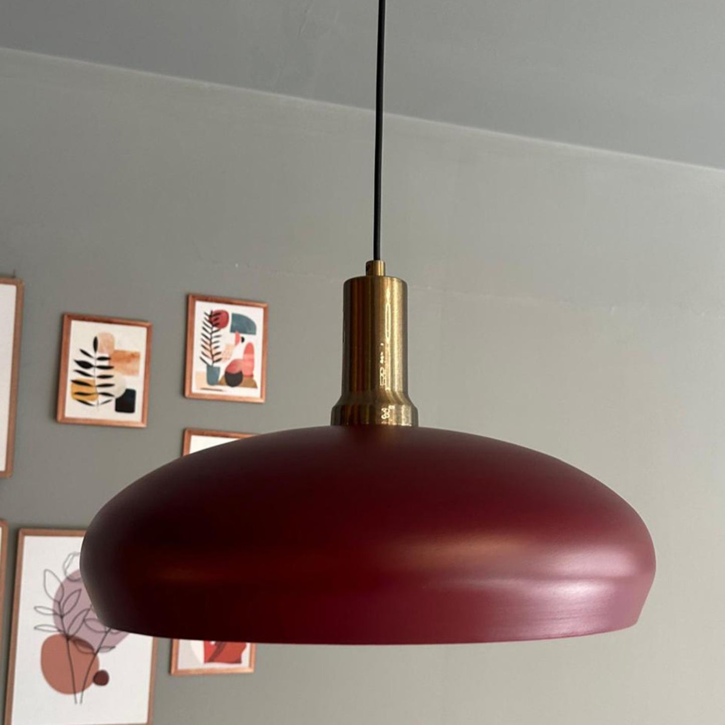 Pendelleuchte Estrela Metall Ø40cm, Modern Hängelampe