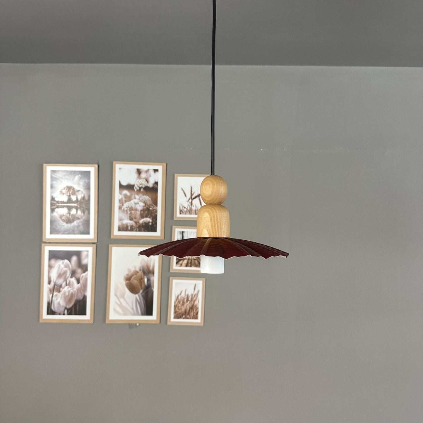 Pendelleuchte Moriva Metall Ø24cm, Modern Hängelampe