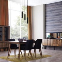 Pendelleuchte Mika Platte Metall, Modern Hängelampe