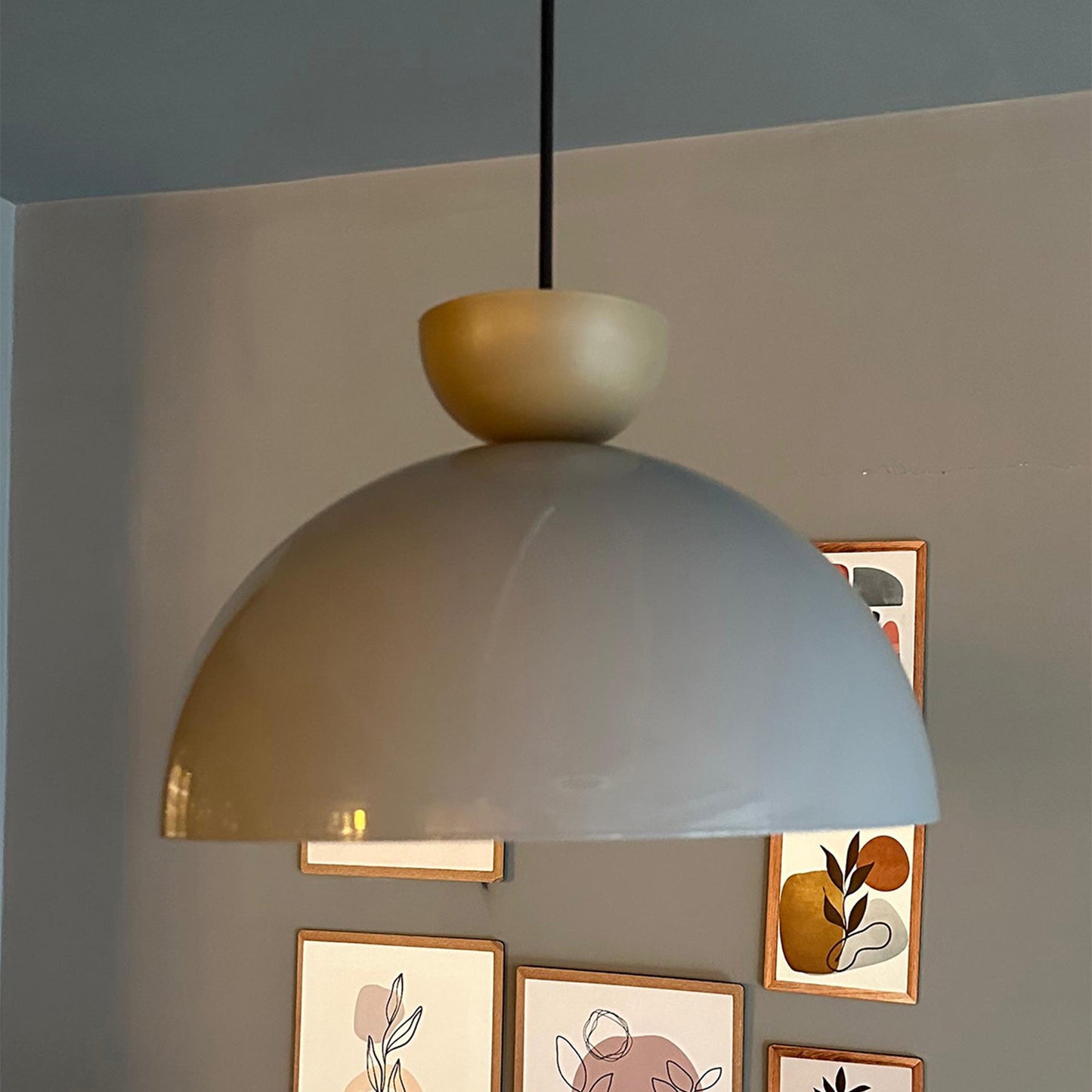 Hängelampe Yimpi 30 cm, Vintage Pendelleuchte