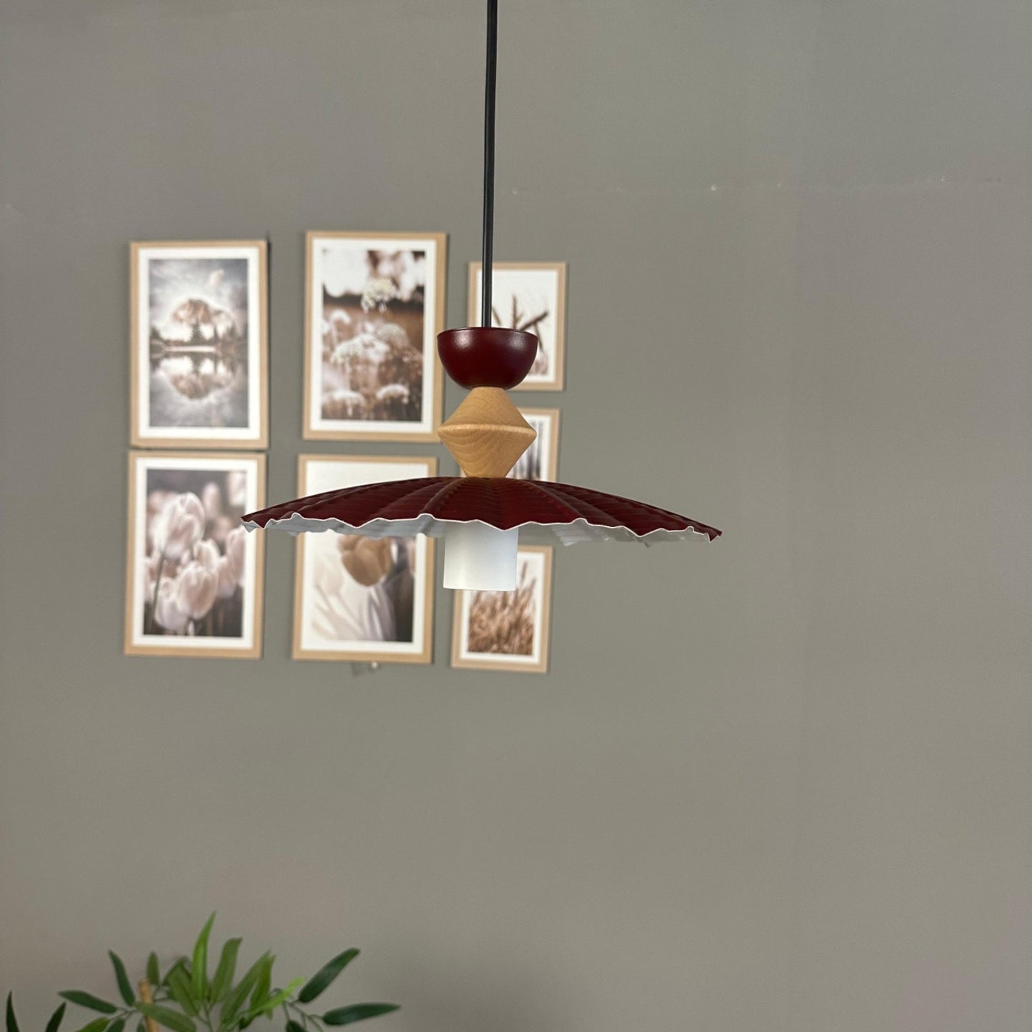 Pendelleuchte Moriva Metall Ø24cm, Modern Hängelampe