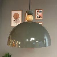 Hängelampe Industriell Lampe Vintage Holz Hängeleuchte