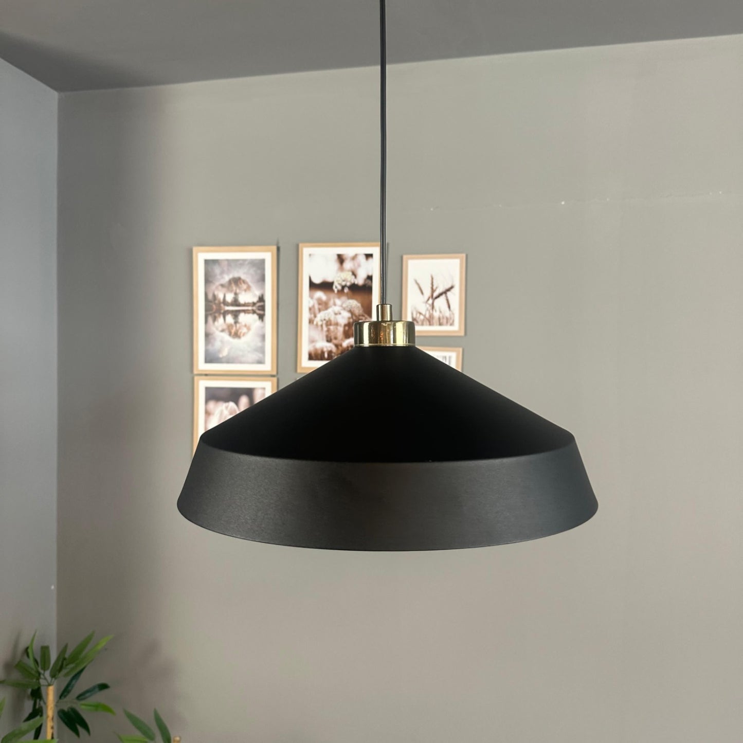 Pendelleuchte Lema Ø37,5 cm, Metall Hängelampe