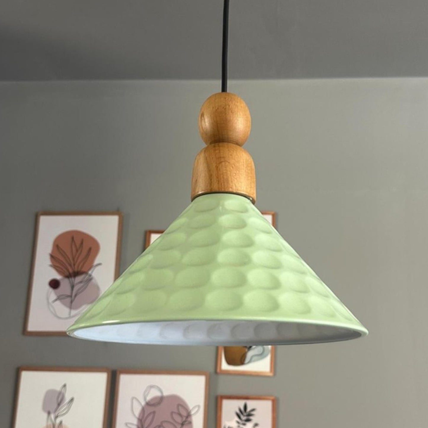 Pendelleuchte Rumy Perle Metall, Modern Hängelampe