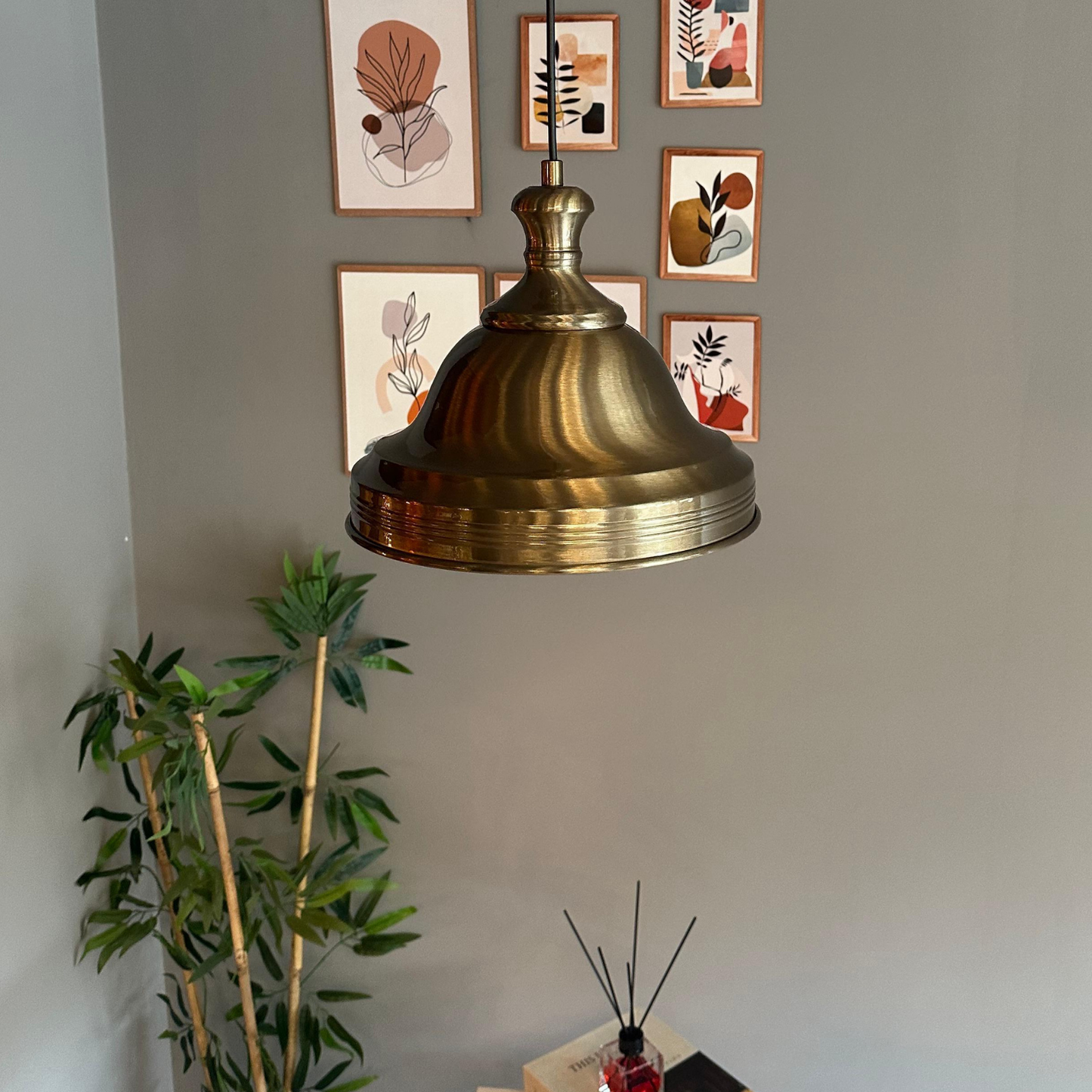 Pendelleuchte Asletl Hängelampe Industrial aus Metall Ø40 cm, Pendelleuchte Esstisch