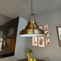 Pendelleuchte Asletl Hängelampe Industrial aus Metall Ø40 cm, Pendelleuchte Esstisch