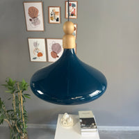 LED Pendelleuchte Perle Holz Metall Ø35 cm, E27, Modern Pendelleuchte