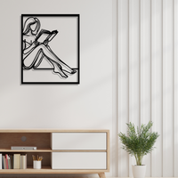 Metall Wanddeko Silhoutte