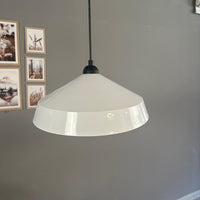 Pendelleuchte Lema Halbe Tulpe Ø37,5 cm, Metall Hängelampe