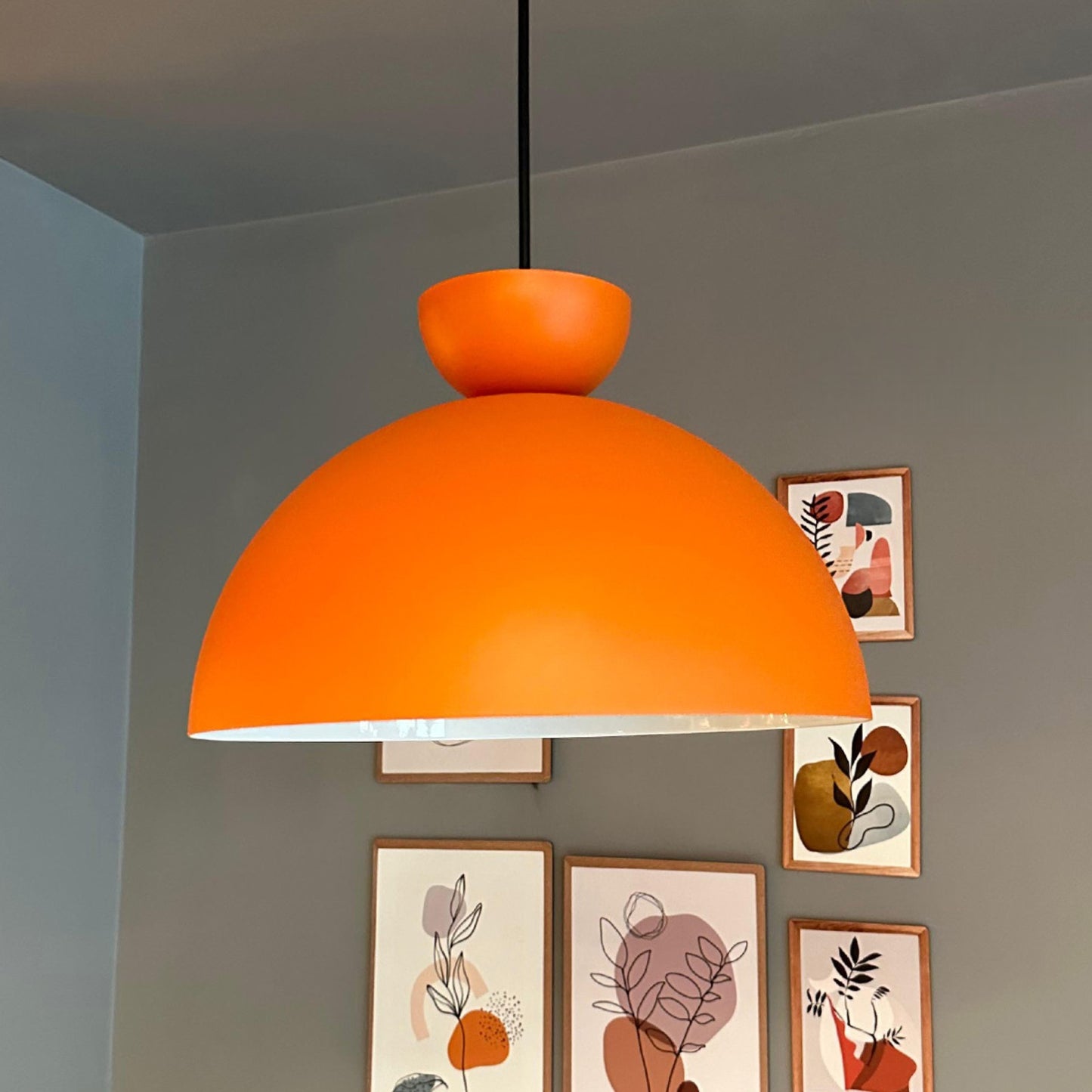 Pendelleuchte Yimpi Metall Ø30cm, Modern Hängelampe