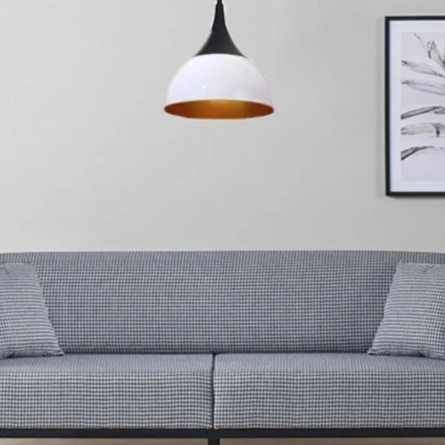 Pendelleuchte Pendelleuchte Mabbe Metall Ø30cm, Modern Hängelampe