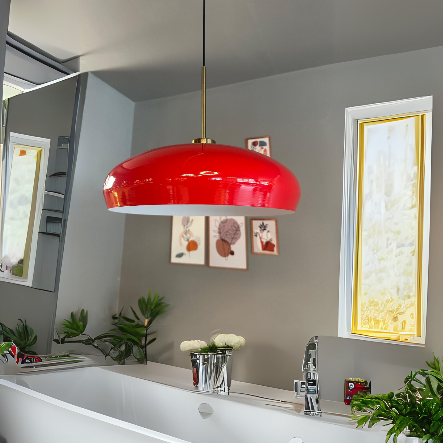 Pendelleuchte Pendelleuchte Estrela Metall Ø40cm, Modern Hängelampe