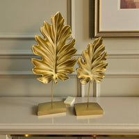 2pcs Bergahornblätter Modern Deko Figur