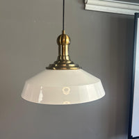 Pendelleuchte Lema Langer Knob Ø37,5 cm, Metall Hängelampe