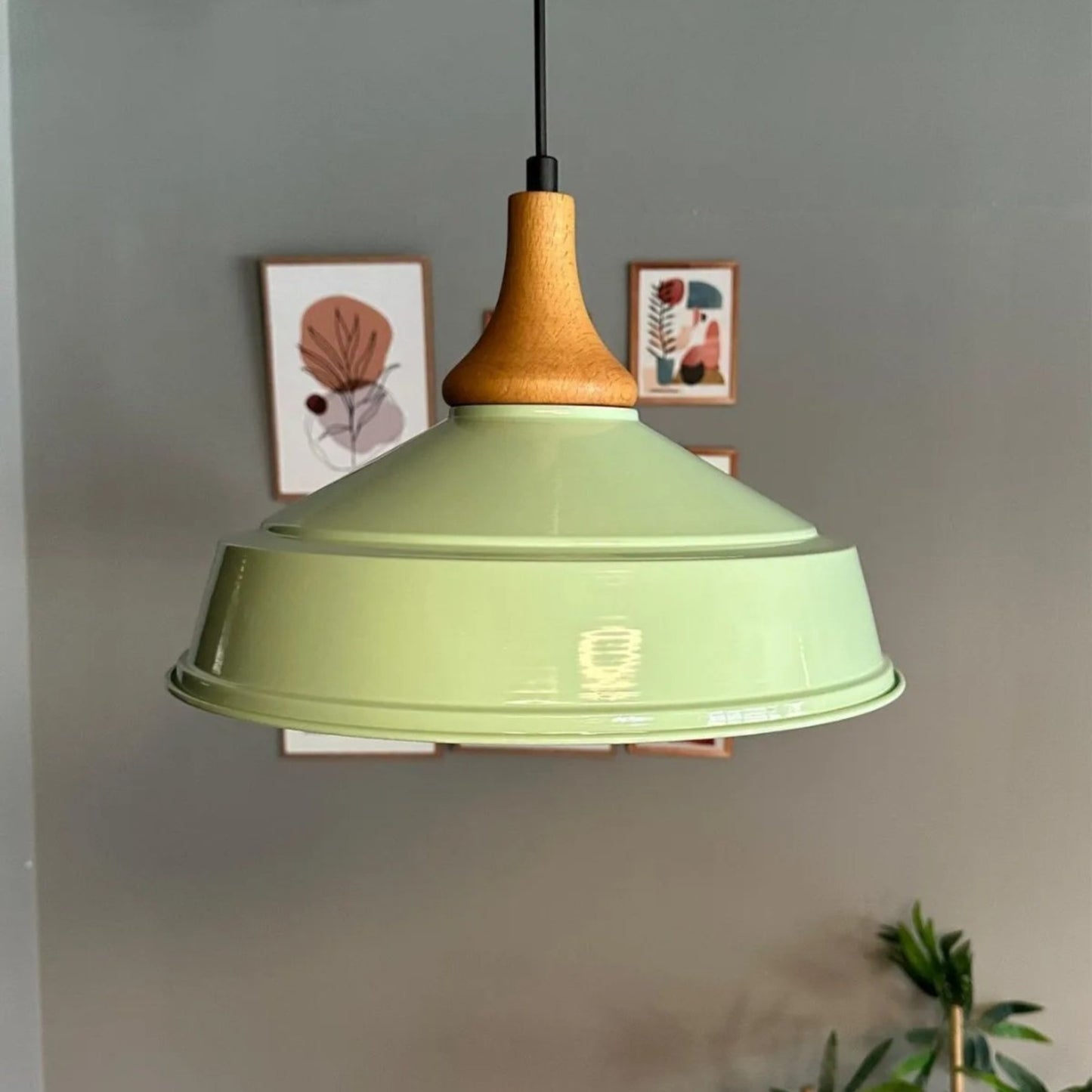 Pendelleuchte Carmelo Pilz Ø35 cm, Metall Hängelampe