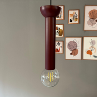 Pendelleuchte Mika Platte Metall, Modern Hängelampe