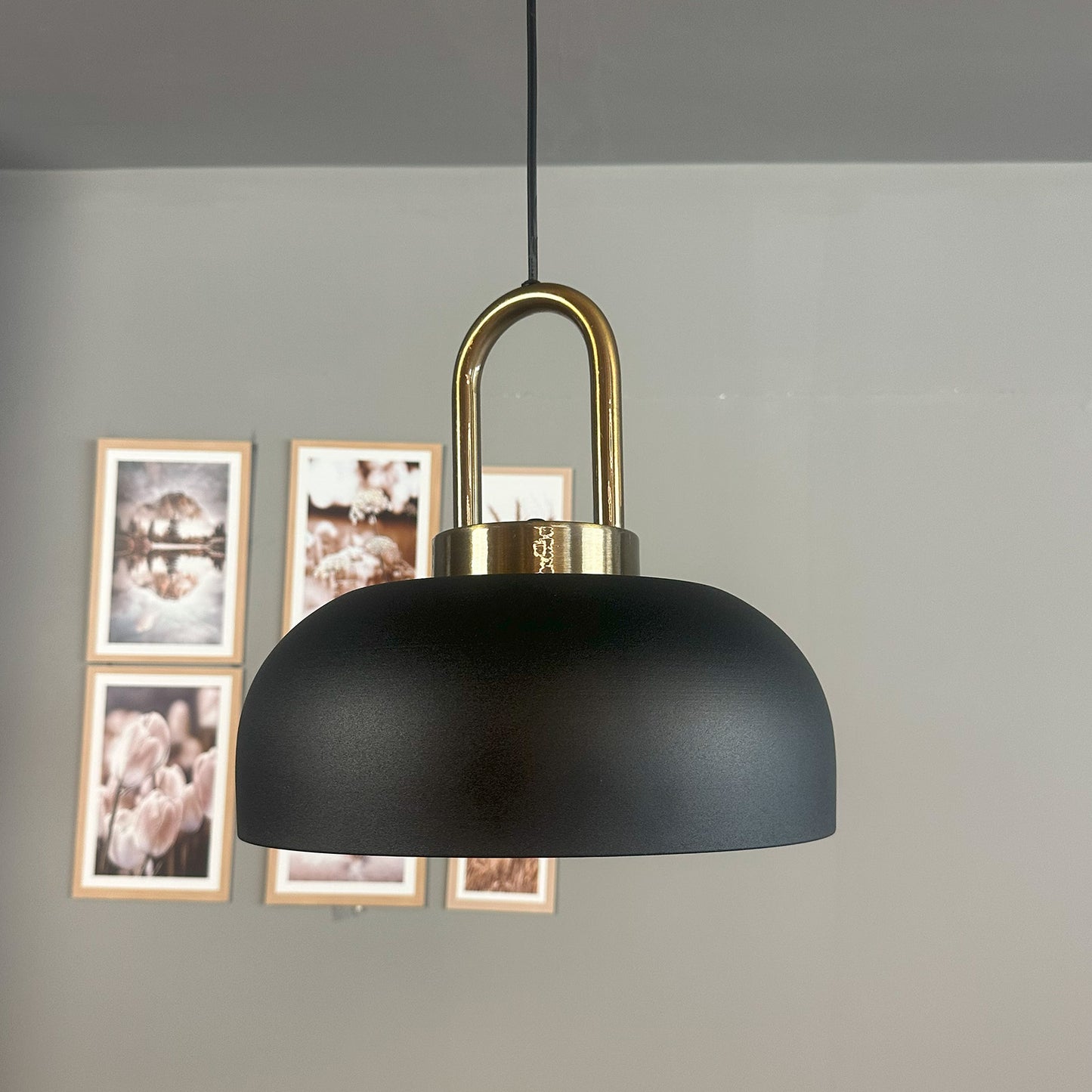 Pendelleuchte Rocha Locke Ø30 cm, Metall Hängelampe