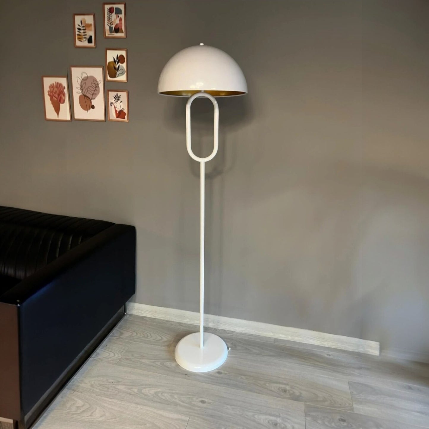 Stehlampe Eluna Schatten Ufo Kopf Moderne Dekorative Metall Stehlampe