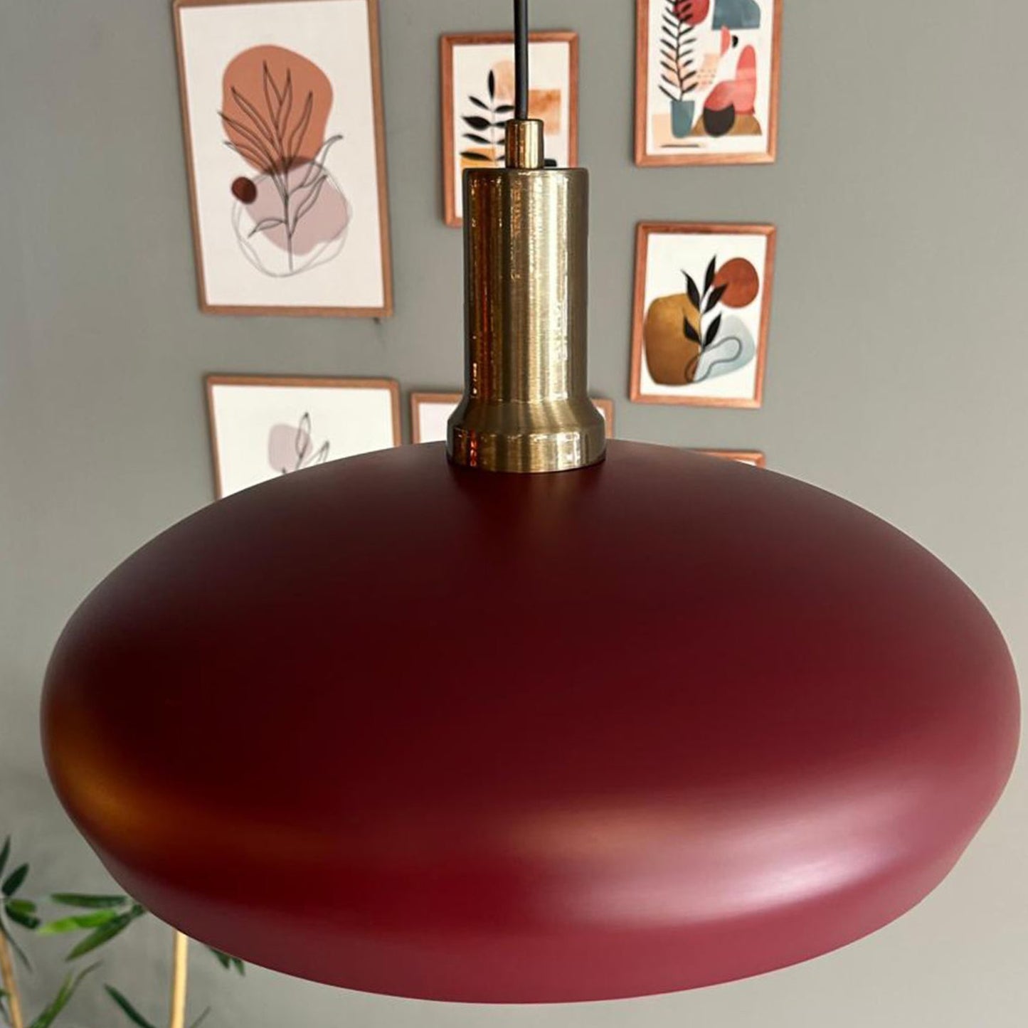 Pendelleuchte Estrela Metall Ø40cm, Modern Hängelampe