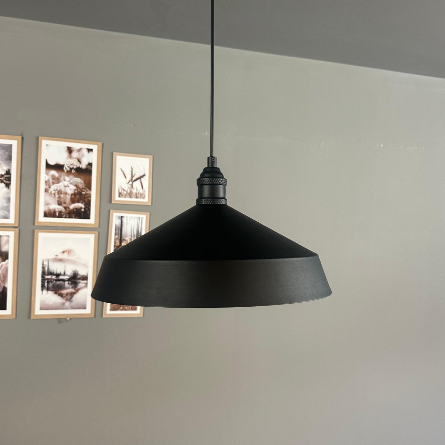 Pendelleuchte Lema Knob Ø37,5 cm, Metall Hängelampe